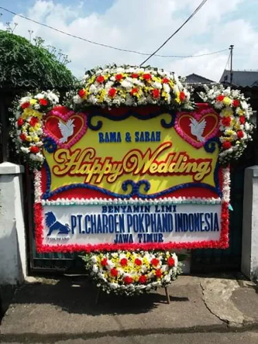 Karangan Bunga Pernikahan Gereja Santa Odilia Citra Raya